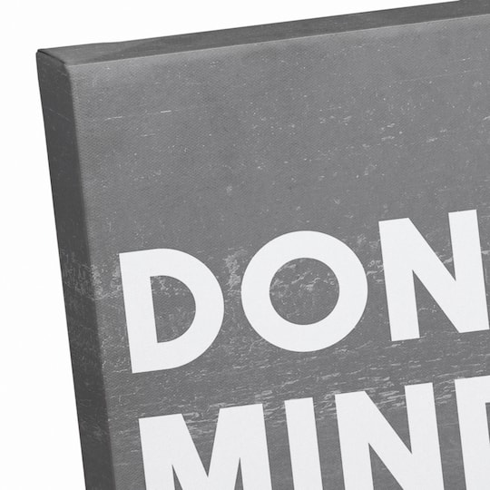 Don't Mind the Dog Hair Canvas Wall Art